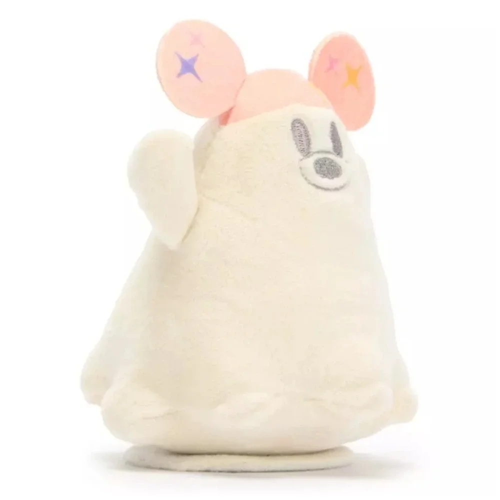 Disney Parks Plush Magnetic Shoulder Pal Halloween Pastel Ghost Mickey Light Up